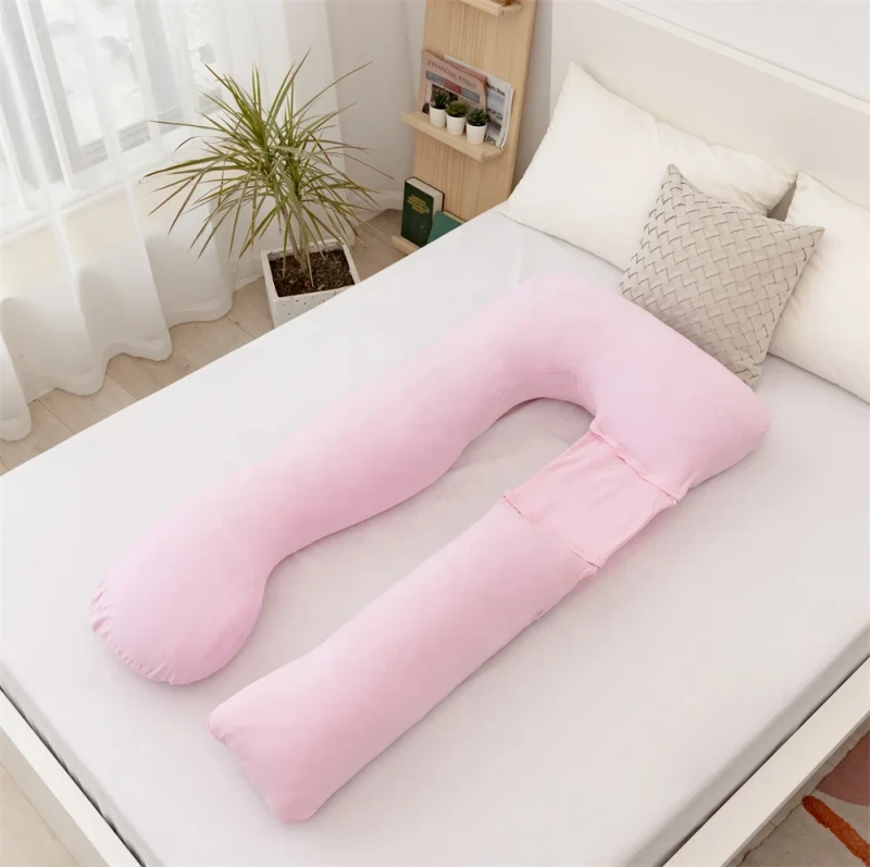 Maternity-Full-Body-U-Shaped-Pregnancy-Pillow-Pregnant-Women-Soft-OEKO-TEX-Certified-Polyester-Cotton-Filled-Adult