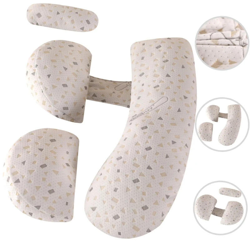 Maternity-Pillow-Pregnancy-Body-Pillow-H-Shaped-Side-Sleeping-Cushion-Multifunctional-Support-for-Back-Waist-and-Belly