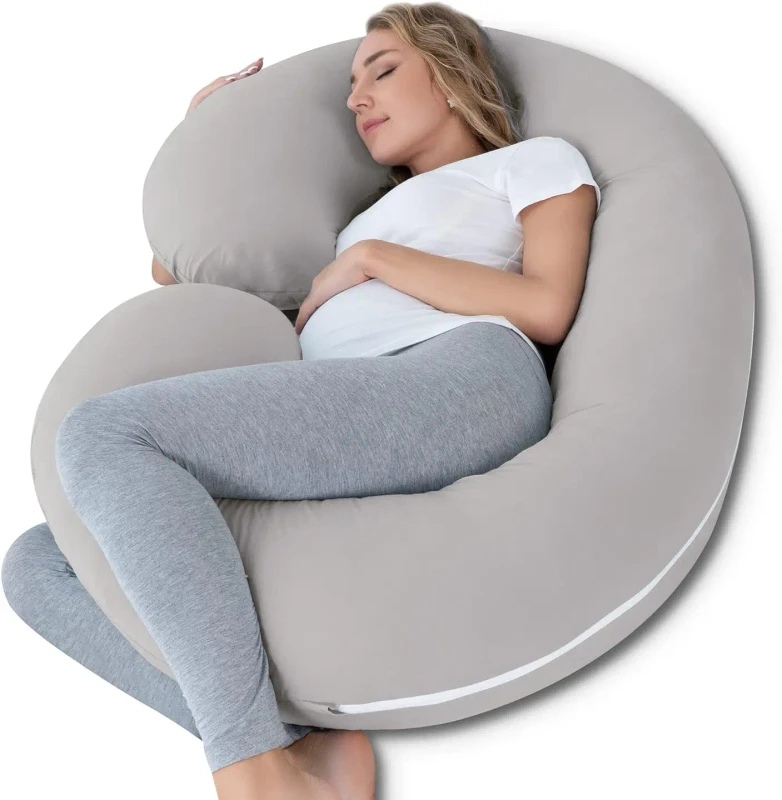 Maternity-Pillow-Pregnancy-Pillow-C-Shape-Pregnancy-Pillow-Wedge-for-Belly-Support