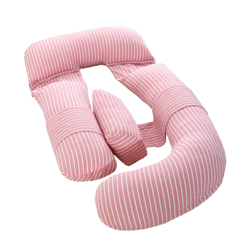 Maternity-Plaid-Pillow-for-Pregnancy-Comfort-During-Pregnancy