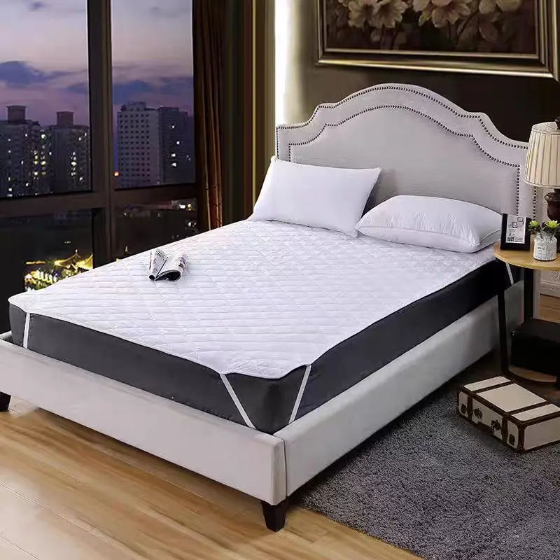 Mattress-Elastic-Band-Around-White-Mattress-Cover-Pads-Fitted-Full-Sizes-Mattress-Protector-for-5-Star-Hotel