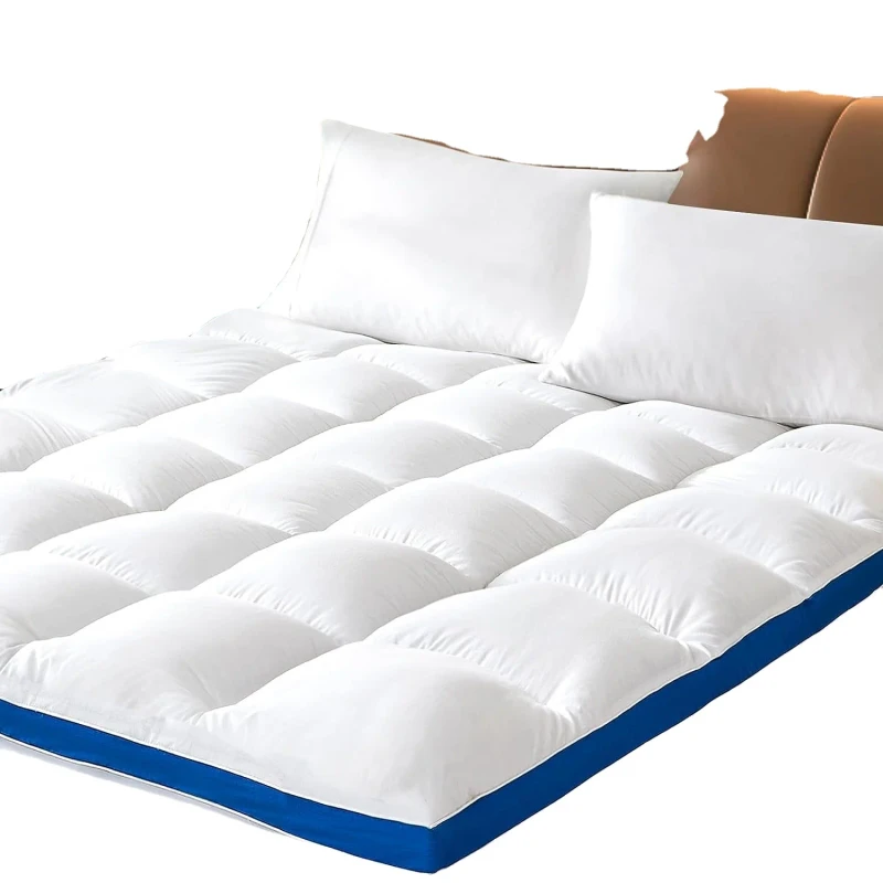 Mattress-Mattress-Covers-Protectors-Breathable-Fluffy-Mattress-Topper-Bedding-Quilted-Mattress-Pad-Machine-Washable-Mattress