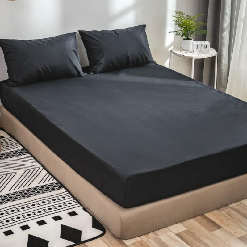 Mattress-Protector-100-Polyester-or-Customized-Fabric-Waterproof-Breathable-Bed-Top-Cover-290-Gsm-140x200-cm