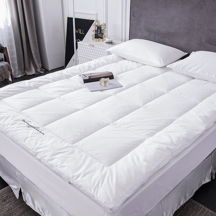Mattress-Topper-Queen-5CM-Bed-Topper-Thick-Mattress-Pillow-Top-Mattress-Pad