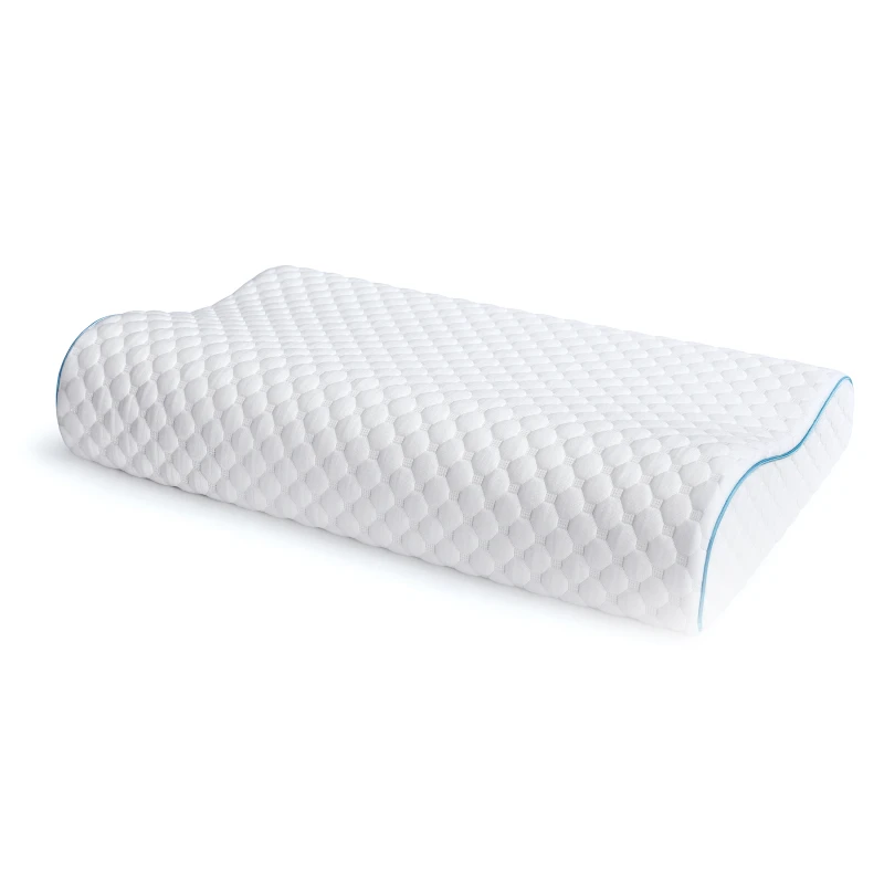 Memory-Foam-Contoured-Pillow-Anti-snoring-Neck-Pillow-Memory-Foam-Vertebra-Cervical-Traction-Pillow-For-Bed-Sleeping