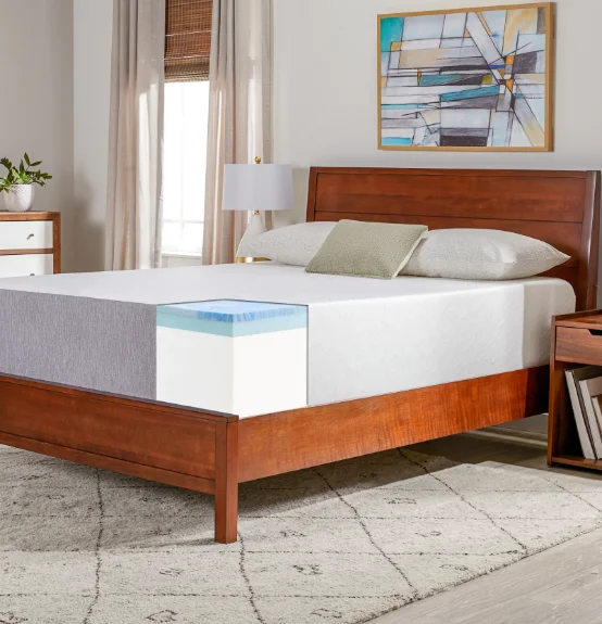 Memory-Foam-Mattress-with-Cooling-Breathable-Knitted-Fabric-Cover-Eco-Friendly-Hypo-Allergenic-Durable-10-Year-Warranty