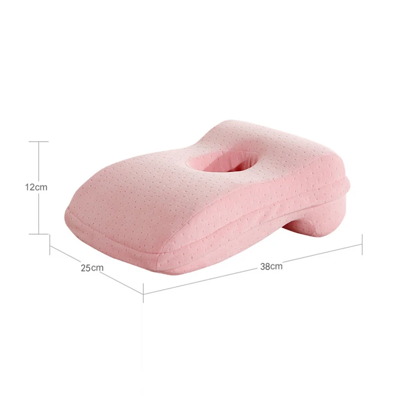 Memory-Foam-Neck-Pillow-with-Slow-Rebound-Support-Knitted-Office-Nap-Cushion-for-Superior-Comfort