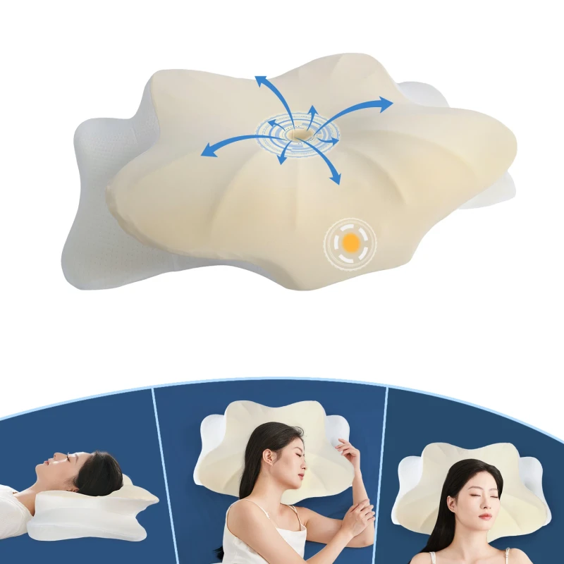 Memory-Foam-Orthopedic-Pillow-Contour-Pillows-for-Neck-Pain-Cervical-Support-Function-Memory-Bed-Pillows