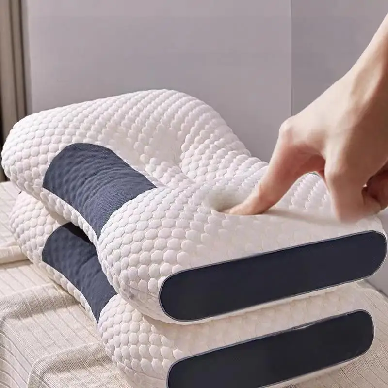 Memory-Foam-Pillow-Cervical-Support-for-Neck-Pain-Relief-Orthopedic-Contour-Design-1