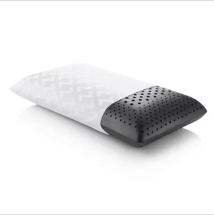 Memory-Foam-Pillow-Infused-with-Bamboo-Charcoal-to-Regulate-Humidity-Temperature-and-Odors