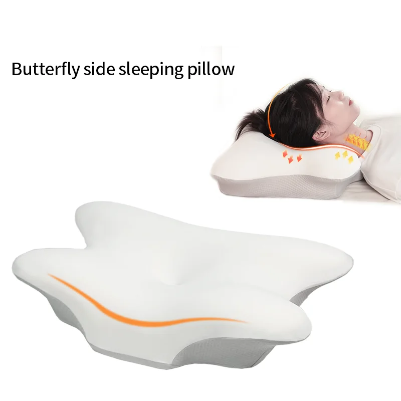 Memory-Foam-Pillow-Special-for-Side-Sleeping-High-and-Low-Pillow-to-Relieve-Pressure-and-Protect-Neck-for-Adults