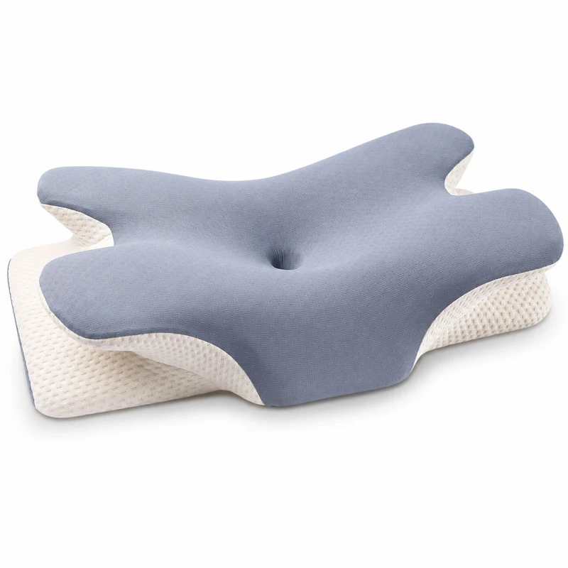 Memory-Foam-Pillow-for-Neck-Support-Ergonomic-Side-Sleeper-Pillow-Comfortable-Bed-Pillow-for-Back-and-Stomach-Sleepers