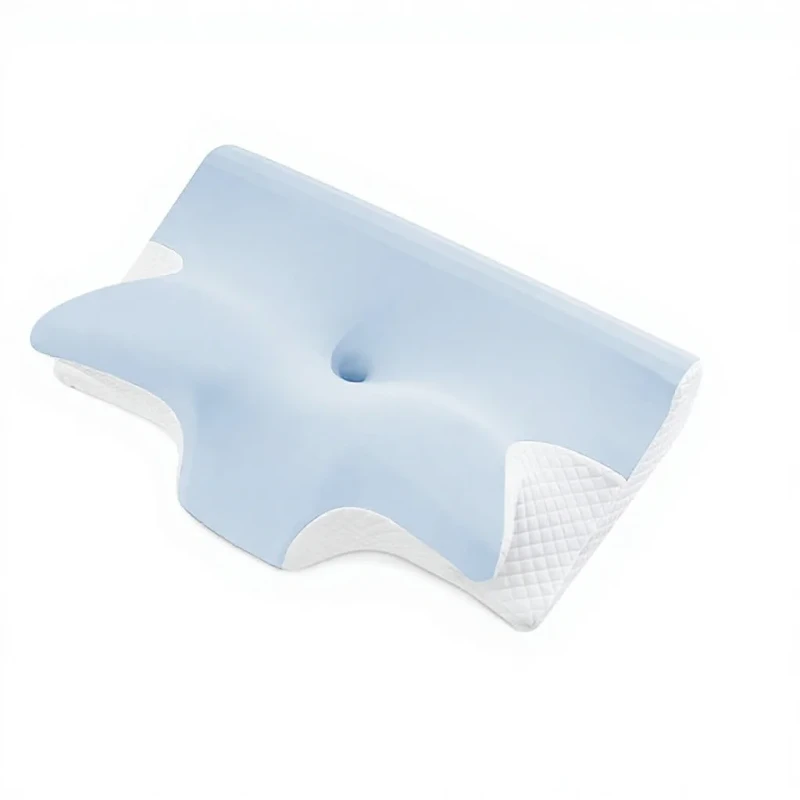 Memory-Foam-Pillow-with-Butterfly-Shape-Polyurethane-Filling-Cervical-Spine-Support-Deep-Sleep-Aid-Slow-Rebound