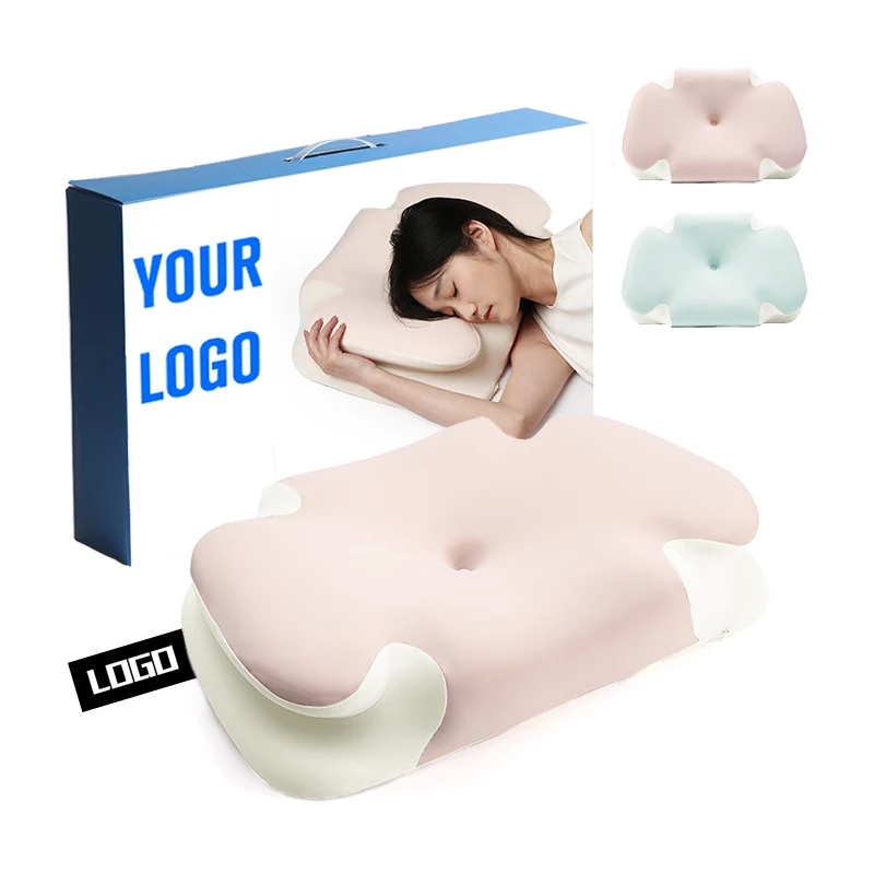 Memory-Foam-Pillows-Butterfly-Shaped-Cervical-Slow-Rebound-Neck-Pillow-Pain-Relief-Sleeping-Orthopedic-Pillow