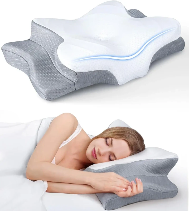 Memory-Foam-Pillows-Cervical-Pillow-for-Neck-and-Shoulder-Pain-Relief-Ergonomic-Contour-Bed-Pillow