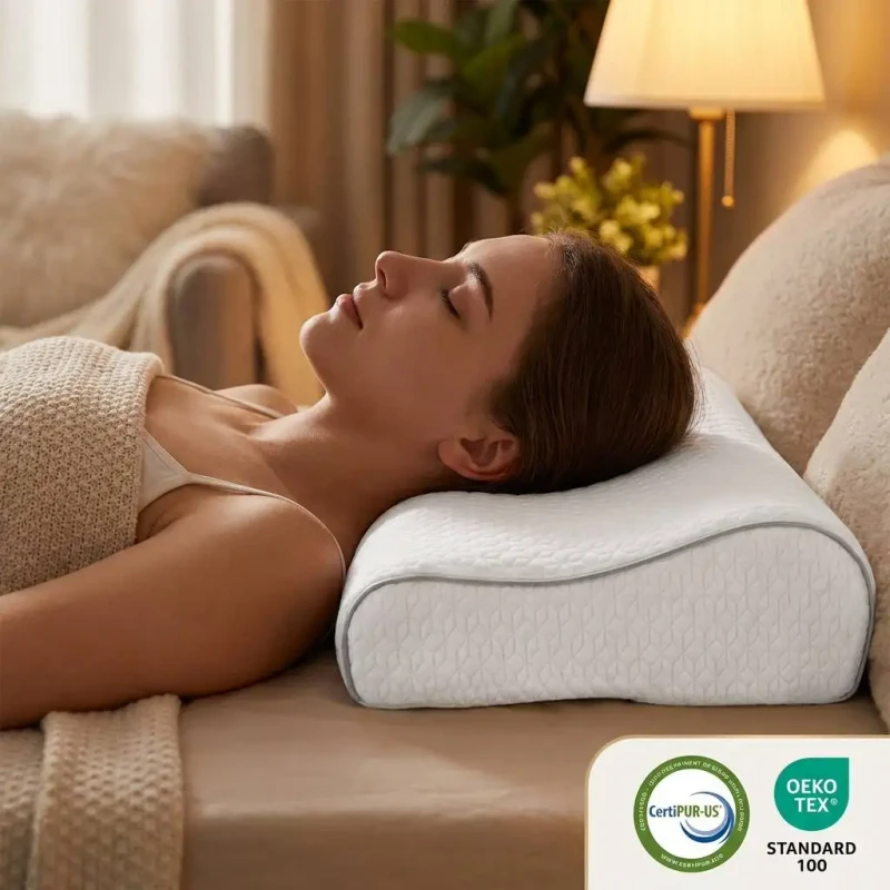Memory-Foam-Pillows-For-Sleeping-Ergonomic-Cervical-Pillow-And-Shoulder-Pain-Relief-Pillow-For-Side-Sleeper