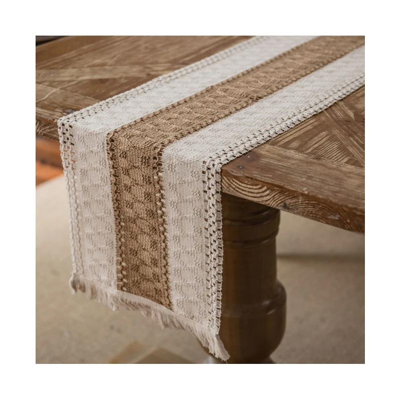 Mexican-Stripes-Multi-Function-Decorative-Bed-Flag-Wedding-Table-Runner-With-Tassels