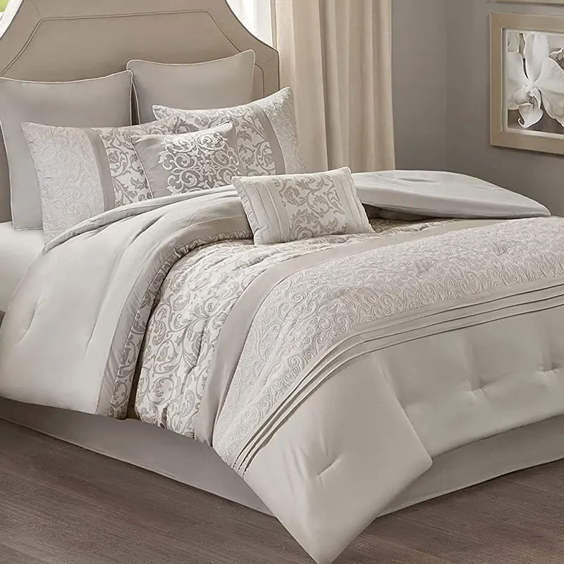 Microfiber-8-Piece-Luxury-Printing-Customized-King-Size-Bedding-Quilt-Duvet-Comforter-Sets