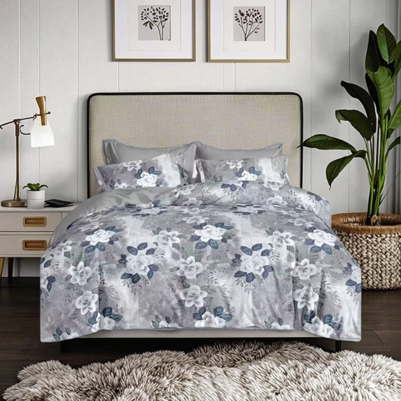 Microfiber-Eco-Friendly-Floral-Duvet-Cover-Set-Soft-Comfortable-Single-Double-Twin-King-Bed-Sheet-Pillowcases-4pcs