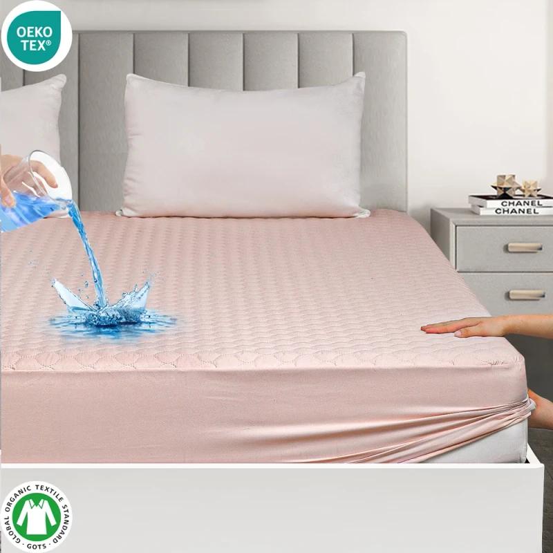 Microfiber-Waterproof-Fitted-Mattress-Protector-Embossed-Smooth-Fitted-Sheet-Cover-Soft-and-Breathable-Mattress-Protectors