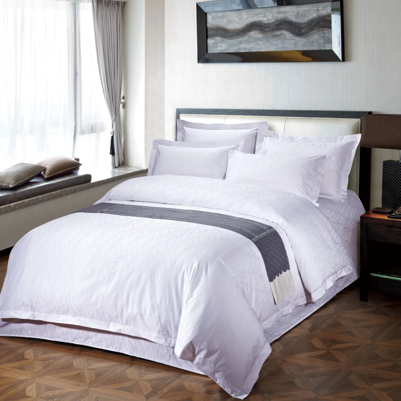 Minimalist-Hotel-Bedding-Set-4-Piece-Comprising-Duvet-Cover-Bed-Sheet-and-Pillowcase-Sheet-Set
