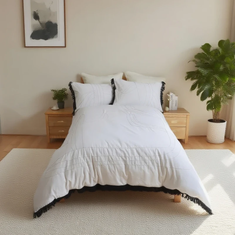 Modern-100-Cotton-Eco-Friendly-All-Season-Duvet-Cover-Home-Dubai-Comforter-Sets-King-Size