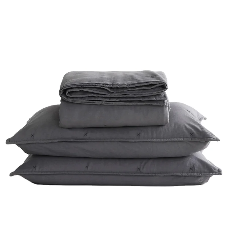 Modern-100-Linen-Cotton-Summer-Quilt-Set-Pre-Washed-Flaxen-Bedspread-Coverlet-Set-Cotton-Linen-Bedding-Set