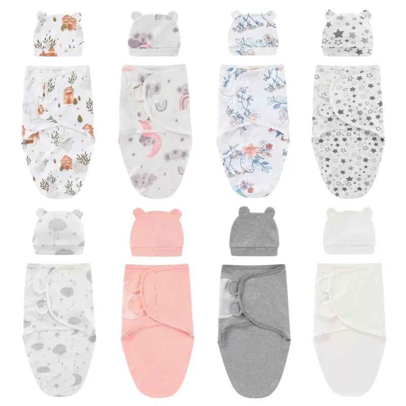 Modern-Adjustable-Soft-Anti-Pilling-Sleeping-Bag-Set-Environmentally-Friendly-Newborn-Bedding-Comfortable-Newborn-Bed-Set