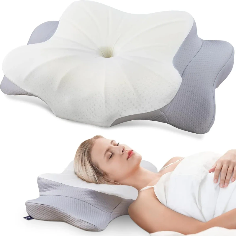 Modern-Cloud-Shape-Cervical-Pillow-for-Neck-and-Shoulder-Support-Adjustable-Memory-Foam-Ergonomic-Design