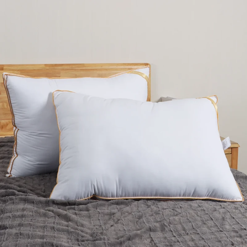 Modern-Comfortable-100-Poly-Filled-Cotton-Surface-Pillows-for-2-Beds-for-Large-Households-and-Hotels