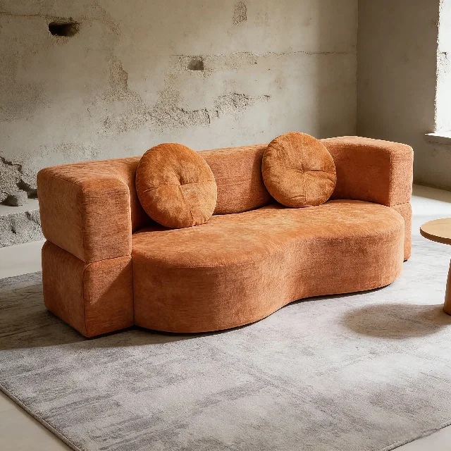 Modern-Convertible-2-Seat-Sofa-Bed-Sectional-Soft-Sponge-Fabric-Space-Saving-for-Studio-Apartment-Loft-Removable-Cover