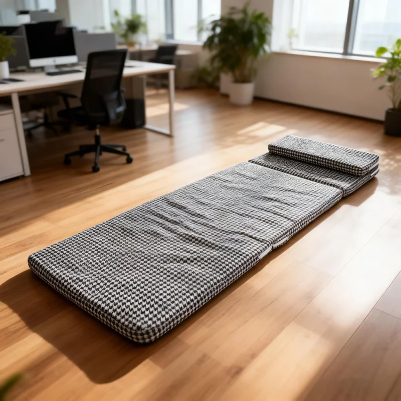 Modern-Design-Foldable-Foam-Mattress-Nap-Mat-Medium-Firmness-Tatami-Floor-Style-for-Students-and-Office-Workers-1