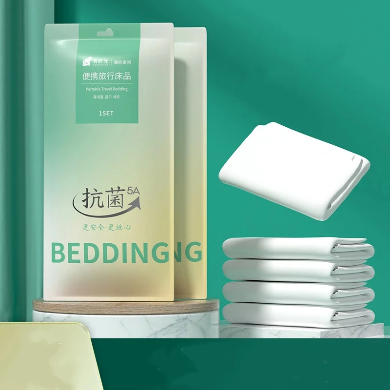 Modern-Disposable-SMS-Non-Woven-Single-Room-Pillowcases-Cover-Sheet-Antibacterial-Portable-Hotel-Travel-Set-of-3-Pieces