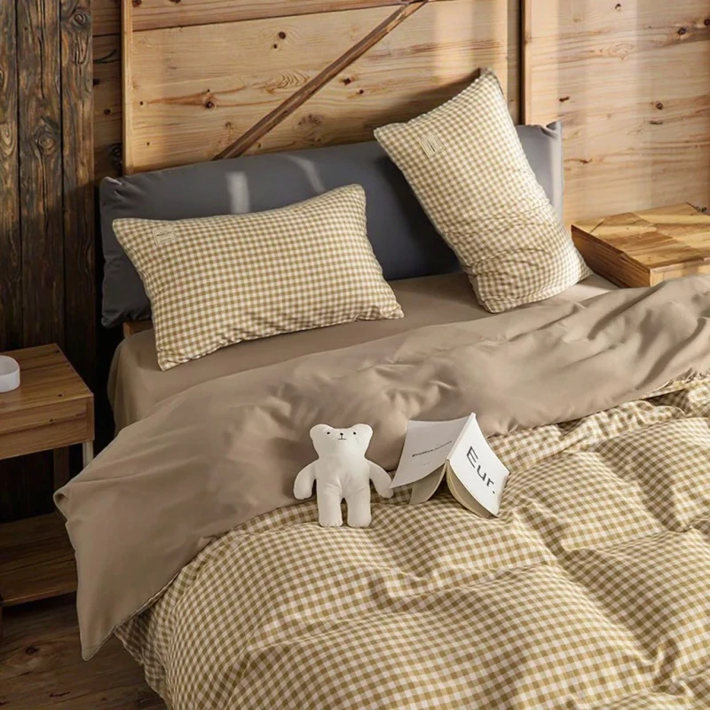 Modern-Eco-Friendly-4-Piece-Coffee-Pattern-Fitted-Sheet-Breathable-Cotton-Polyester-Bedding-Set-Custom-Logo-All-Season-for-Home