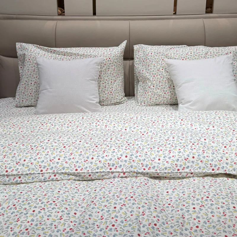 Modern-Eco-Friendly-Customizable-Kids-Bedding-Set-Printed-Soft-Safe-for-Girls-Bedroom-Floral-Secret-Messages-4-Piece-All-Cotton