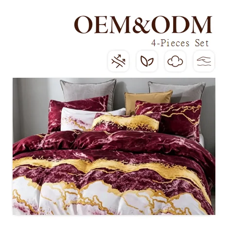 Modern-Floral-Eco-Friendly-4-Piece-Comforter-Set-with-Matching-Curtains-and-Bedding-Sheets-for-Winter-Bedroom