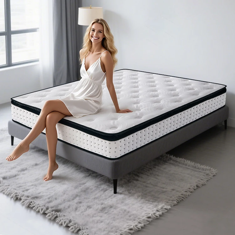 Modern-King-Size-Mattress-Topper-Foam-with-Polyester-Fabric-25cm-Thickness-Soft-Firmness-10-Year-Warranty-Home-Furniture-Bed