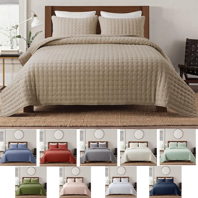 Modern-Luxury-100-Polyester-Embroidery-Quilting-Bedspread-Coverlet-All-Seasons-King-Size-for-Home-Use