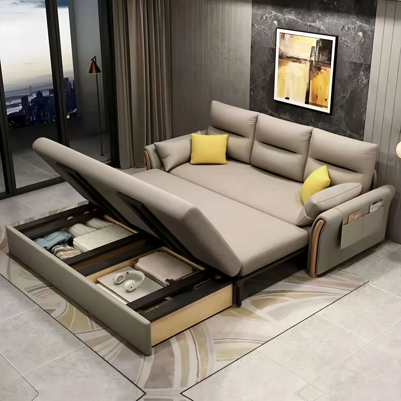 Modern-Minimalsit-Design-Sofa-Bed-for-Home-Multipurpose-Fabric-Sofa-Bed-with-Storage-Living-Room-Wooden-Pull-Out-Sofa-Bed-Set
