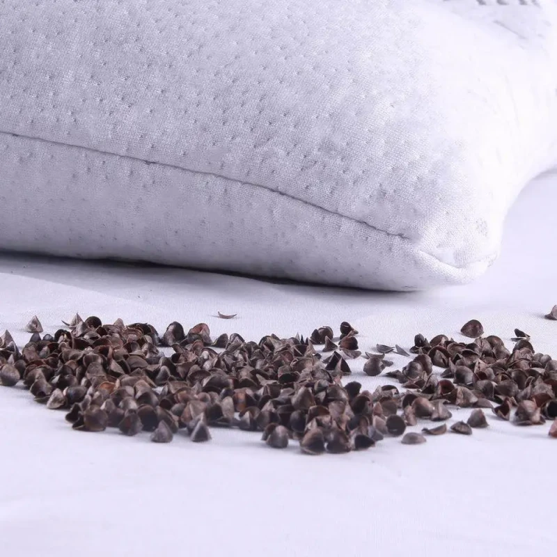 Modern-Natural-Organic-Russian-Sweet-Buckwheat-Hull-Sleep-Pillow-with-100-Bamboo-Fiber-Cover-Anti-Static-Cooling