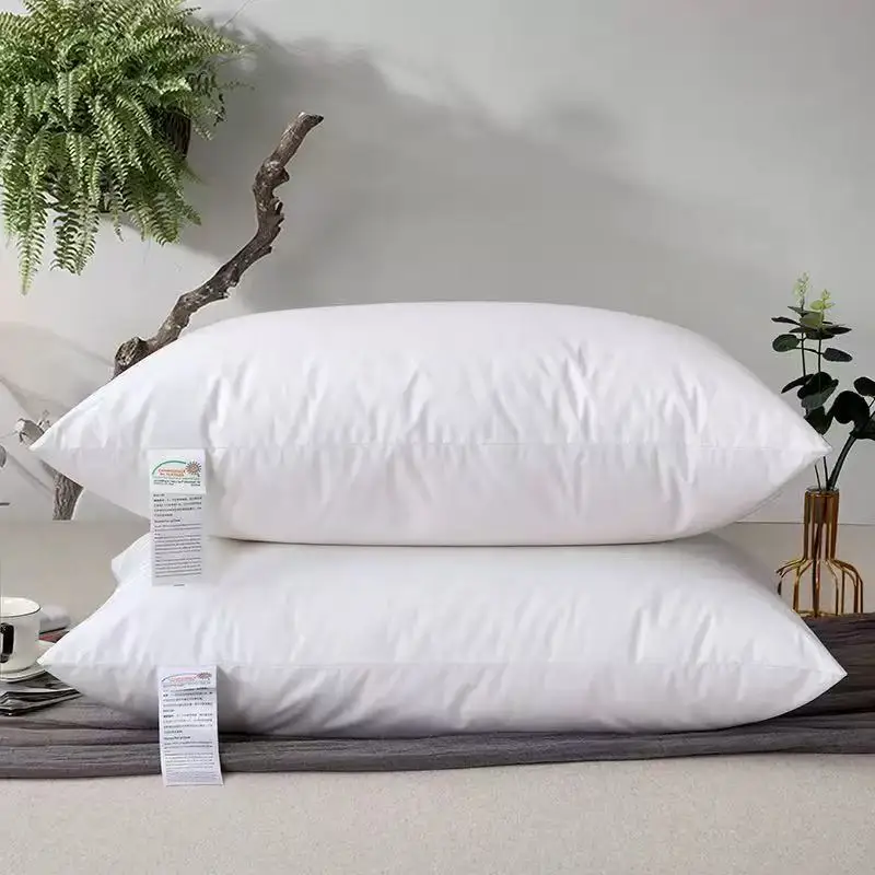 Modern-Neck-Pillow-100-Polyester-Fiberfill-Silky-Soft-Touch-Hypoallergenic-Washable-Double-Needle-Stitching-Eco-Friendly