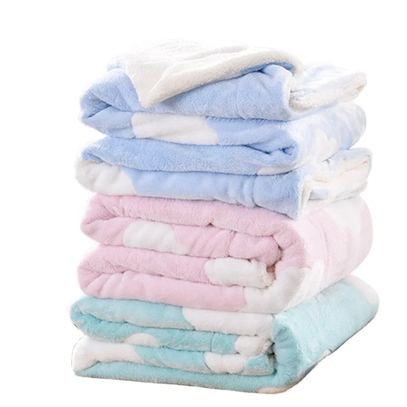 Modern-Private-Label-Cartoon-Pattern-100-Polyester-Knitted-Flannel-Sherpa-Fleece-Throw-Blanket-Bed-Sofa-Bedding-Set