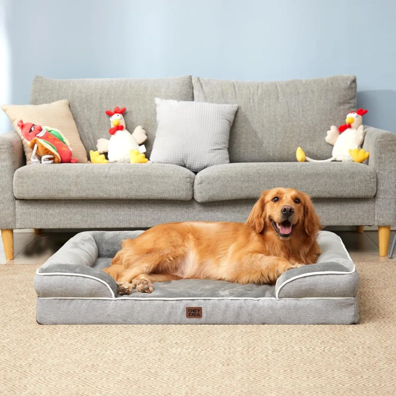 Modern-Rectangle-Dog-Beds-for-Extra-Large-Dogs-Waterproof-Memory-Foam-Non-Slip-Washable-Removable-Cover