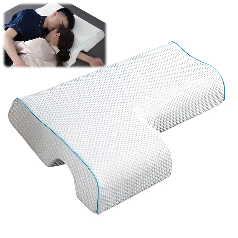 Modern-Rectangle-Memory-Foam-Pillow-for-Side-Sleepers-Neck-Pain-Relief-Couples-Cuddling-Anti-static-200TC-Breathable-Fabric