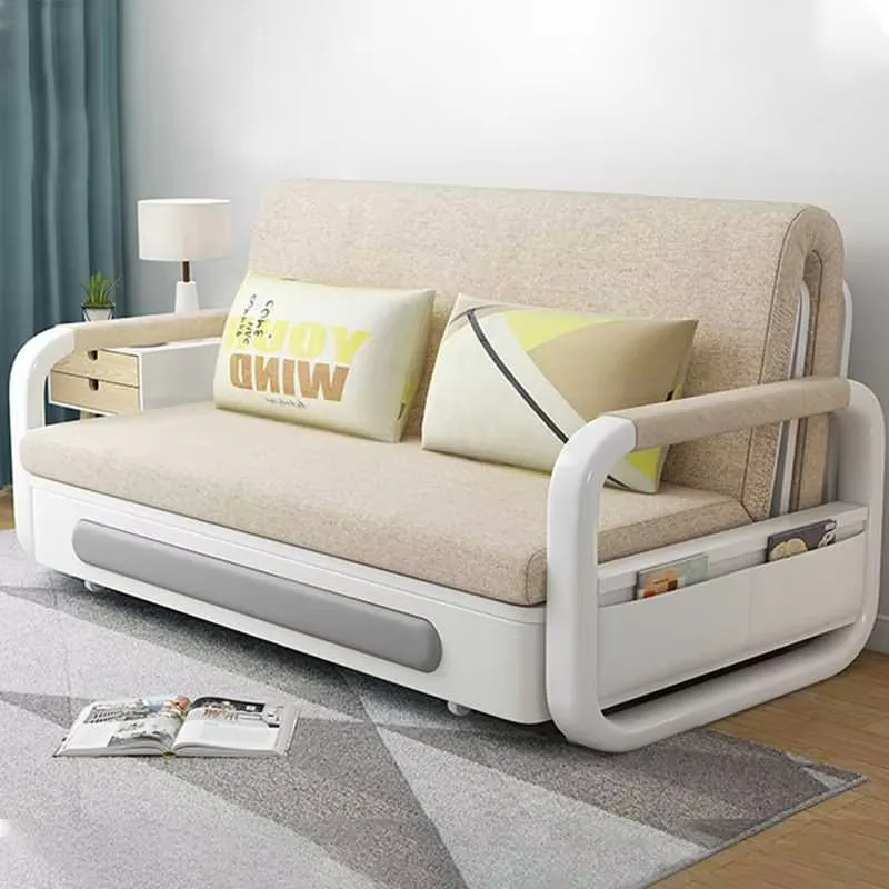 Modern-Sectional-Sofa-Bed-Set-for-Living-Room-and-Bedroom-Metal-Base-with-Fabric-and-Foam-Padding-Reclining-Feature-Hotel-Suitable