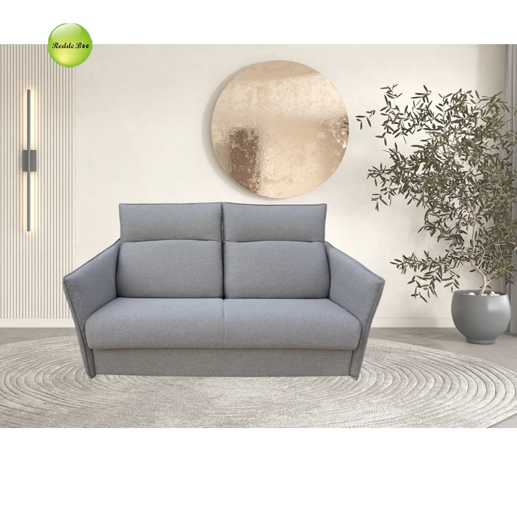 Modern-Simple-2-Seater-Living-Room-Bedroom-Fabric-Sofa-Bed-For-Small-Space-Loveseat-Sleeper-Folding-Sofa-Bed-With-Mattress-2703