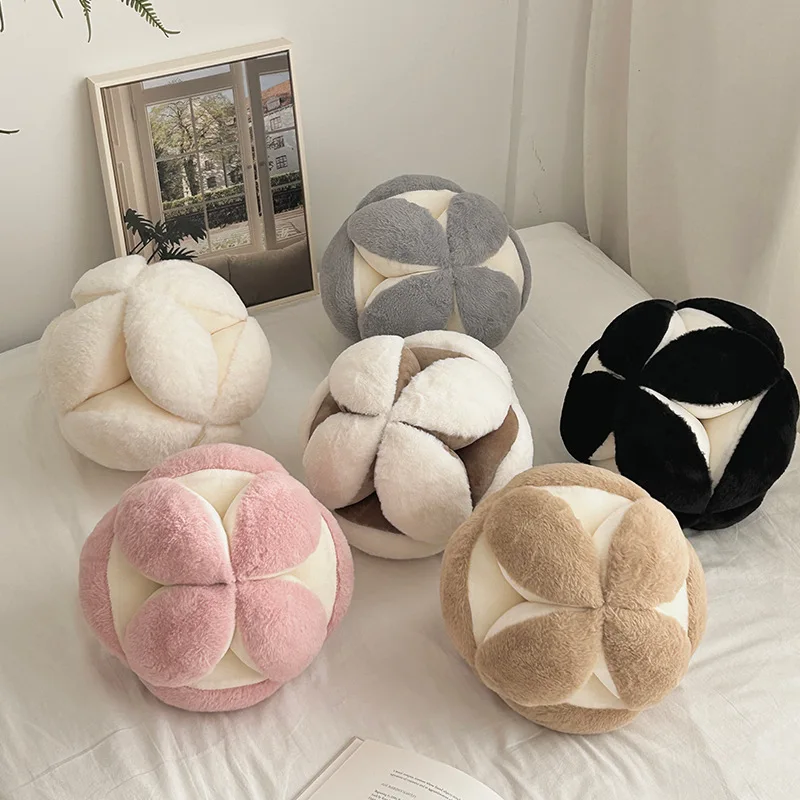 Modern-Simple-Ins-Style-Living-Room-Bedroom-Hydrangea-Ball-Throw-Pillow-Cushion-Home-Decoration-Special-Shaped-Splicing-Pillows