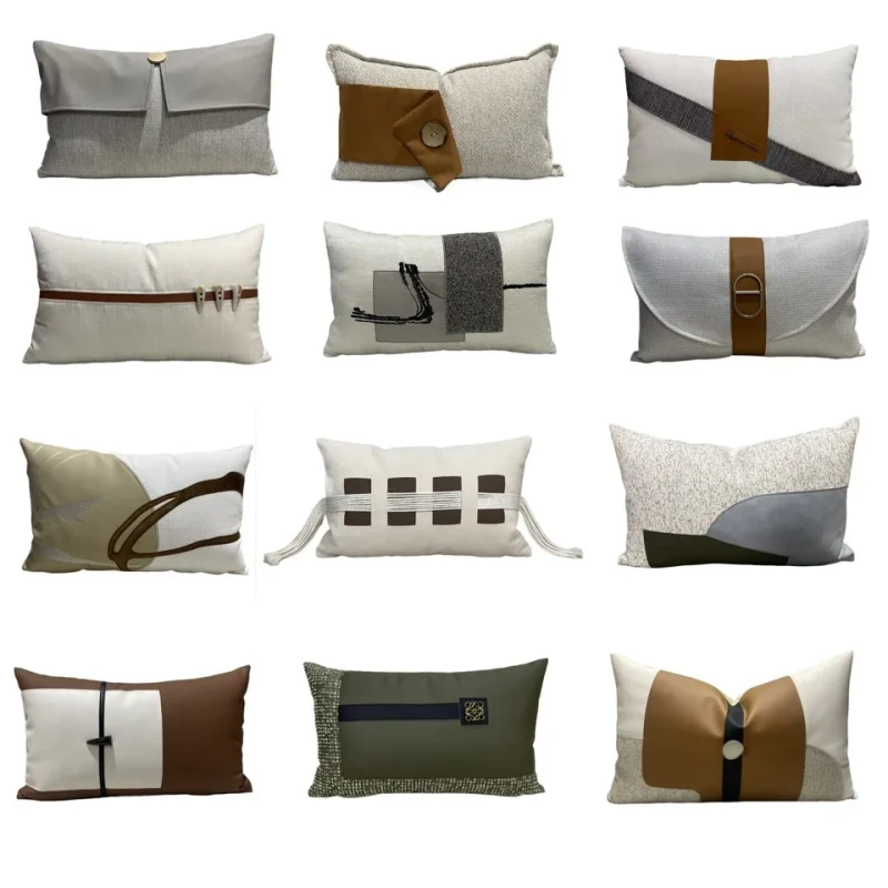 Modern-Simplicity-Luxury-Patchwork-Throw-Pillowcase-Home-Sofa-Living-Room-Decor-High-Quality-Lumbar-Cushions-Cover