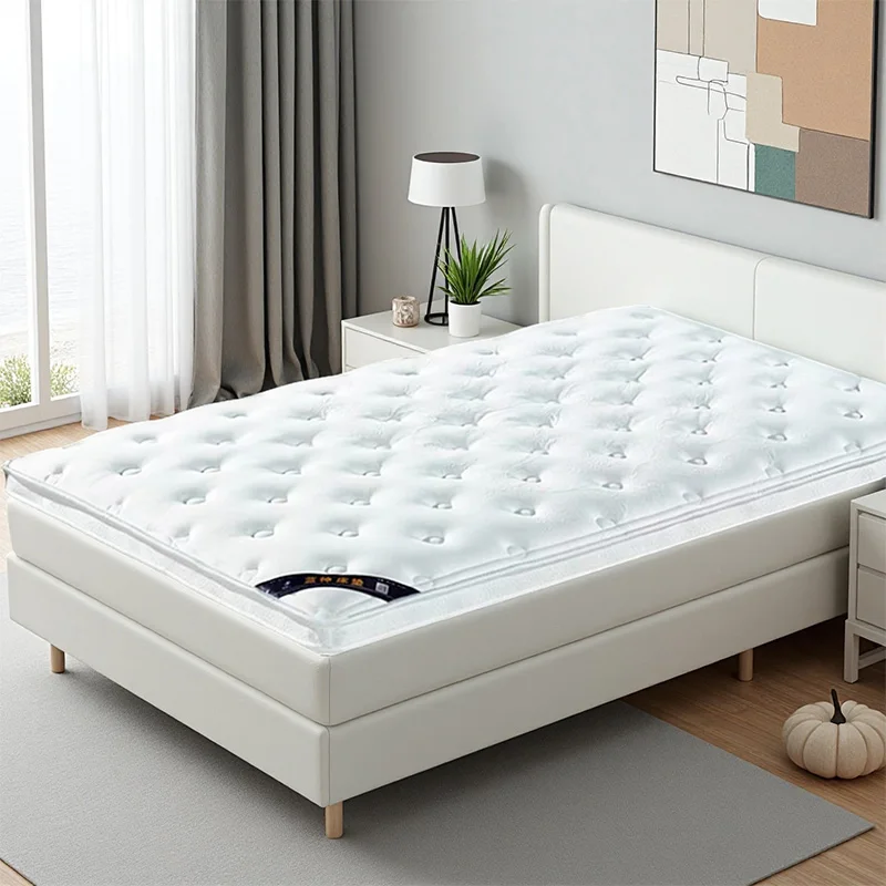 Modern-Single-Foam-Mattress-Topper-with-Removable-Cover-for-Hotel-School-Hospital-Bedroom-Use-Foldable-Portable