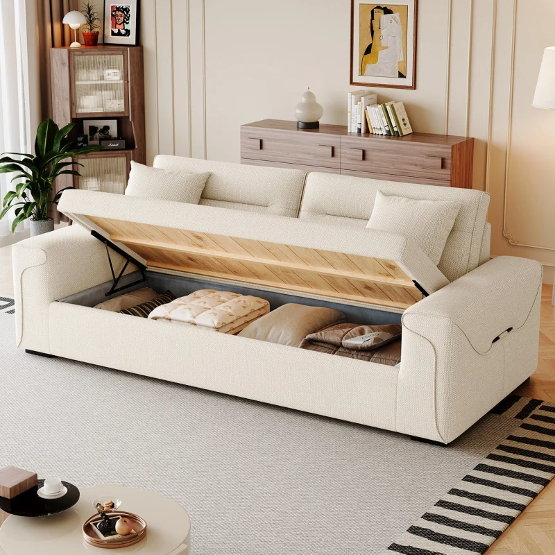 Modern-Sofa-Bed-Fabric-Sofa-Bed-Sofa-Set-for-Living-Room-Affordable-Sofa-Bed-with-Storage-Cream-Sofa-Bed